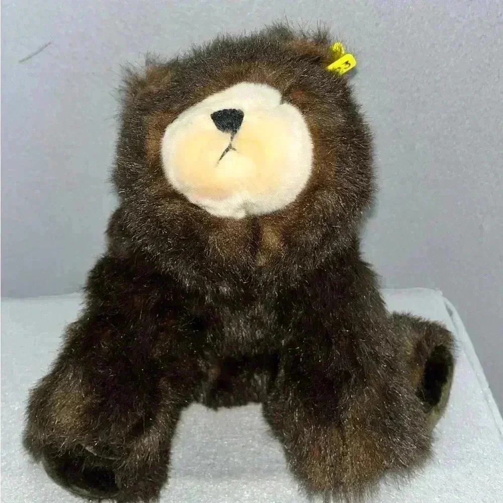 Zoona Yosemite Black Bear Tag # 123 Souvenir Plush Collectible